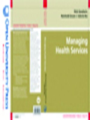 cover image of Managing Health Services